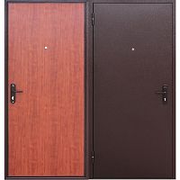 Дверь входная металлическая Стройгост 5 РФ, левая, 960*2060мм, медный антик/рустикальный дуб